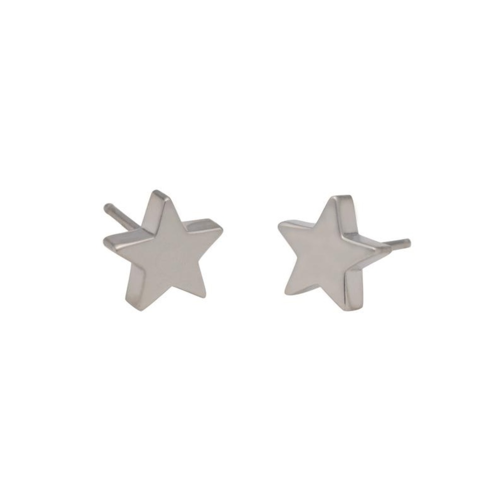 Sterling Silver Star Earrings